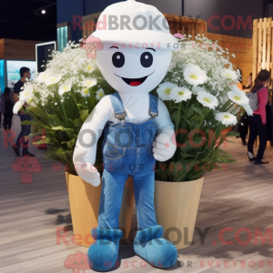 Mascot character of a White...