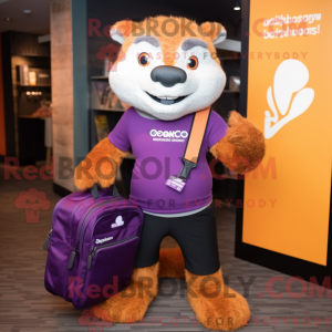 Mascottekarakter van een...