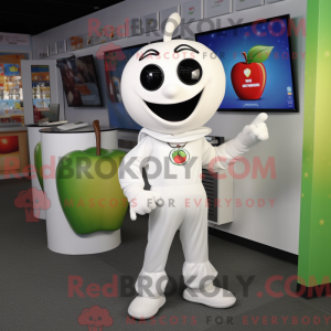 Mascot character of a White...