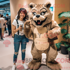 Mascot karakter van een...