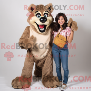 Mascot karakter van een...
