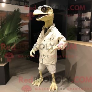 Mascottefiguur van een...