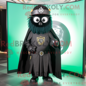 Mascot character of a Black...