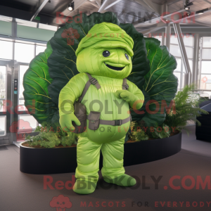 Mascot character of a Lime...