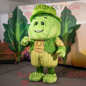 Mascot karakter van een...