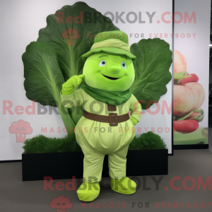 Mascot character of a Lime...