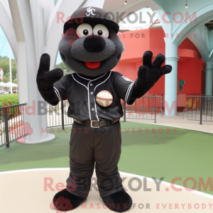 Mascot character of a Black...