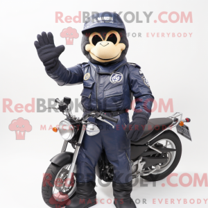 Mascot character of a Navy...