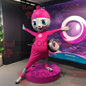 Maskot karakter af en...