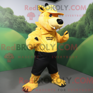Personnage mascotte d un...