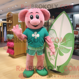 Mascot karakter van een...