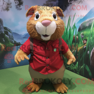 Mascot character of a...