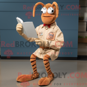 Mascottefiguur van een...