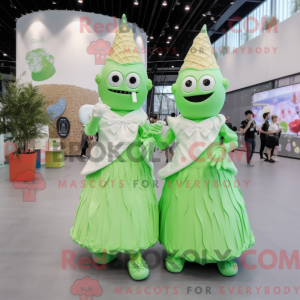 Mascot character of a Lime...