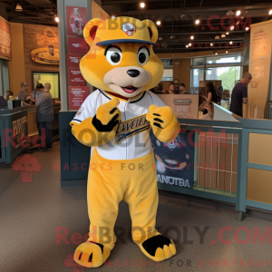 Mascot character of a...