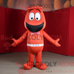 Caráter de máscara de Red...