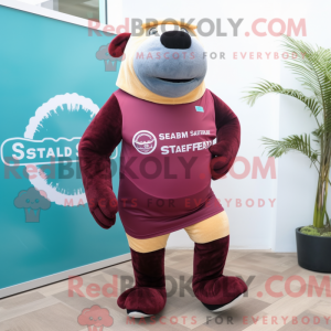 Mascot karakter van een...