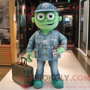 Mascot karakter van een...