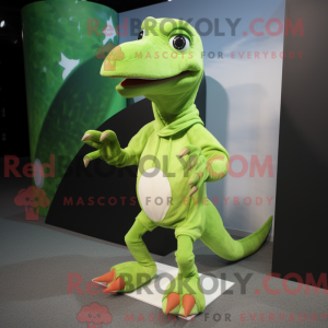 Mascot character of a Lime...