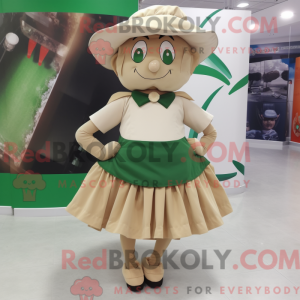 Mascot karakter van een...