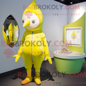 Mascottefiguur van een...