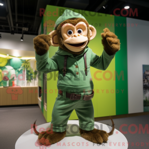 Mascot karakter van een...