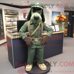 Mascottekarakter van een...