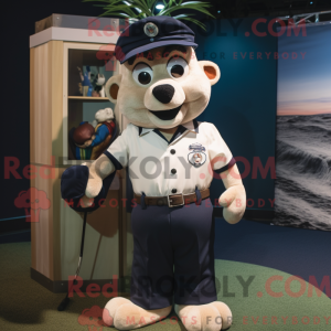 Mascottefiguur van een...