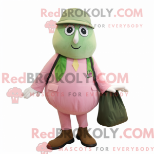 Mascot character of a Olive...