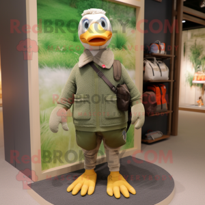 Olive Goose mascotte...