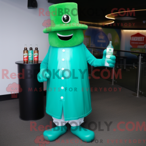 Mascot karakter van een...