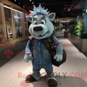Personnage mascotte d un...