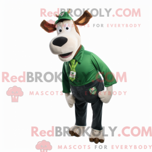 Mascottefiguur van een...