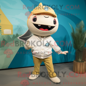 Mascottefiguur van een...