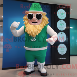 Mascottefiguur van een...