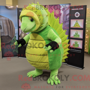 Mascottefiguur van een...