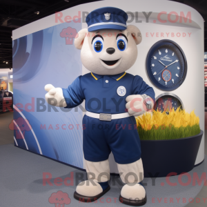 Mascot karakter van een...