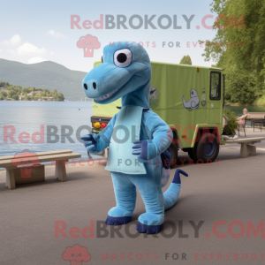 Mascot karakter van een...