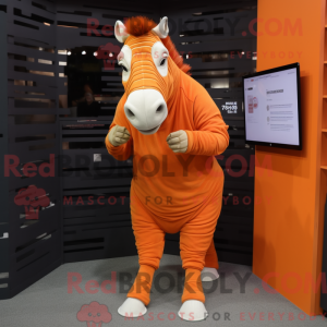 Mascot character of a...