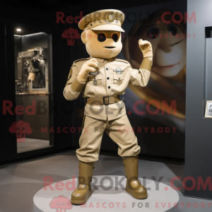 Mascottefiguur van een...