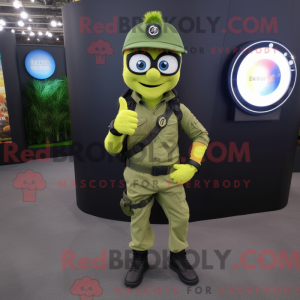 Maskot karakter af en...