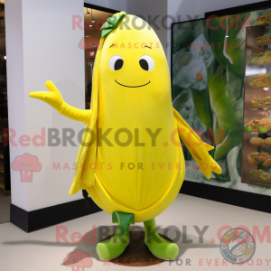 Mascot character of a Lemon...