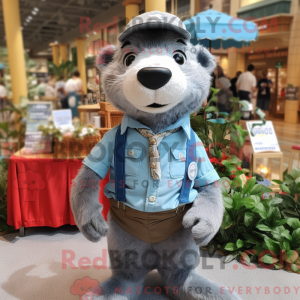 Mascot character of a...