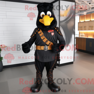 Mascot karakter van een...