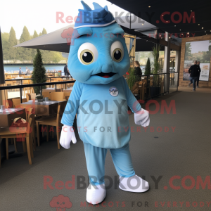 Mascot karakter van een...