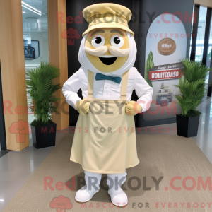 Mascot character of a Cream...
