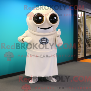 Mascot character of a Cream...