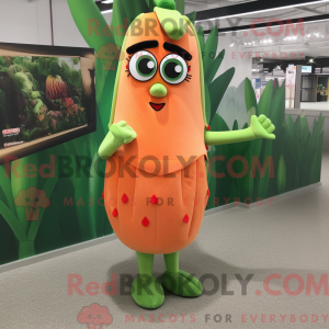 Maskot karakter af en...