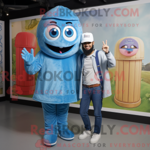 Mascot karakter van een...