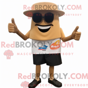 Maskottchenfigur eines Tan...